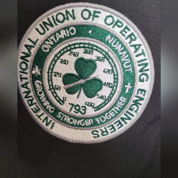 Local 793 st Patrick's day jacket - Picture 2 of 3